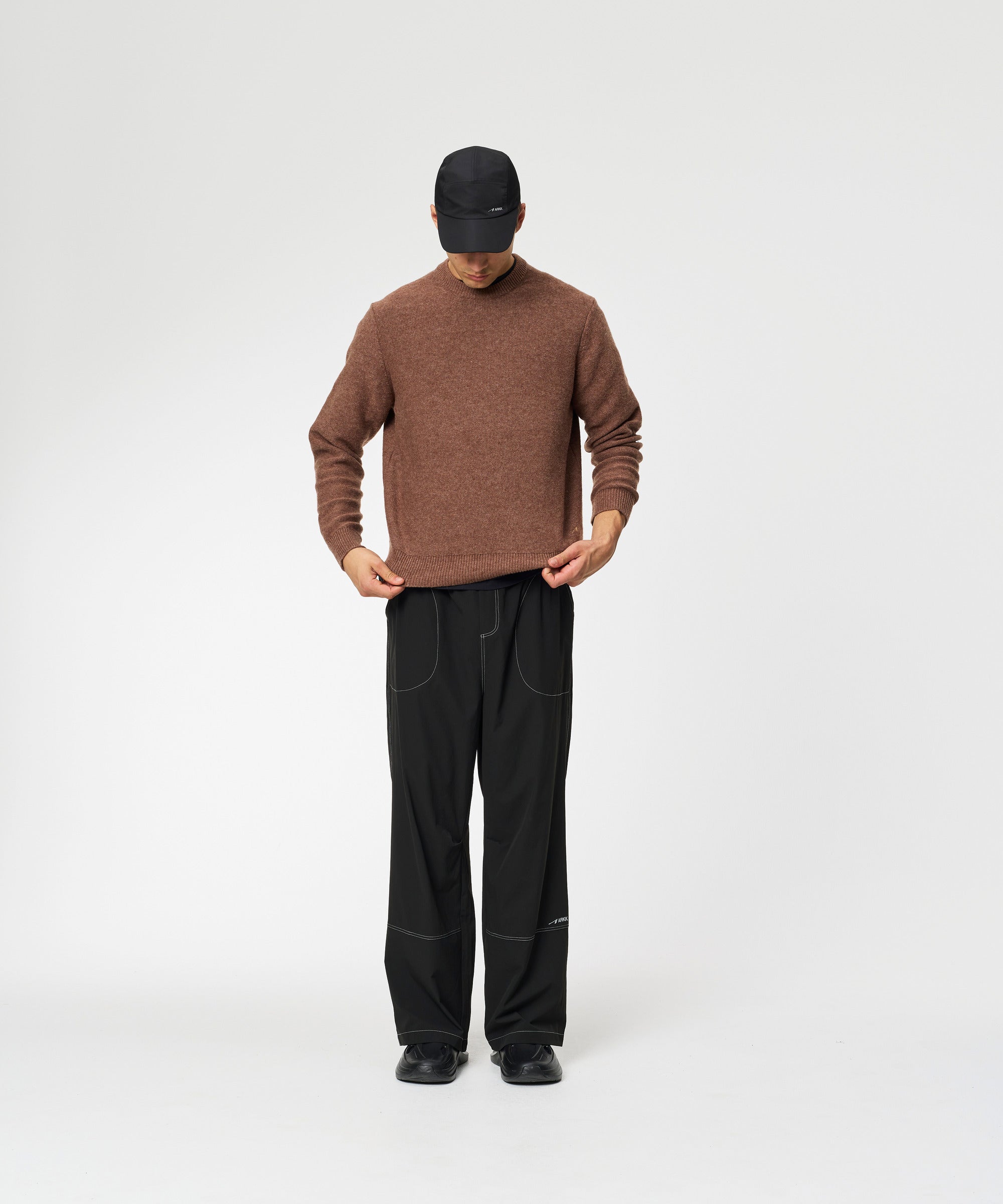 ARKK Apparel ARKK Logo Sweater | Cocoa Knit Crew
